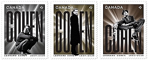 Canada Post Pays Tribute to the Masterful Leonard Cohen