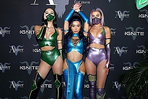 The Stars Were Out For Dan Bilzerian's Epic Halloween Party: French Montana, Chuck Liddell, Nikita Dragun, Alesso, Vitaly Zdorovetskiy and more