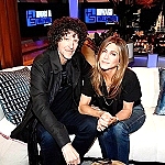 Howard Stern Takes Hollywood - Howard Stern with Jennifer Aniston