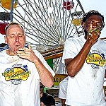 Joey Chestnut Wins Second-Annual Pacific Park World Taco-Eating Championship; Demolishes 82 Street-Style Carnitas Tacos In 8 Minutes