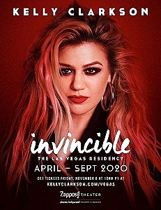 Kelly Clarkson Announces Las Vegas Residency "Kelly Clarkson: Invincible"