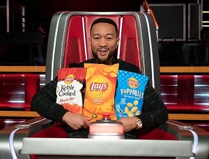 Lay's Partners With NBC'S "The Voice" And Coach John Legend To Debut Team Of Flavors Sure To Make Chairs Turn