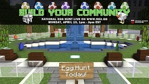 World’s Largest Online Minecraft Egg Hunt Eggstravaganza to benefit Tyler Robinson Foundation Monday, April 13