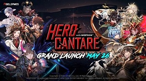 Hero Cantare With WEBTOON Will Now Launch on May 26