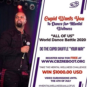 CUPID Supports Mental Wellness With the Cupid Shuffle in 'All of Us' World Dance Battle 2020