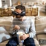 Cinera Edge, an Immersive 5K Personal Movie Theater Headset with Dolby Digital Surround Sound, Launches on Kickstarter
