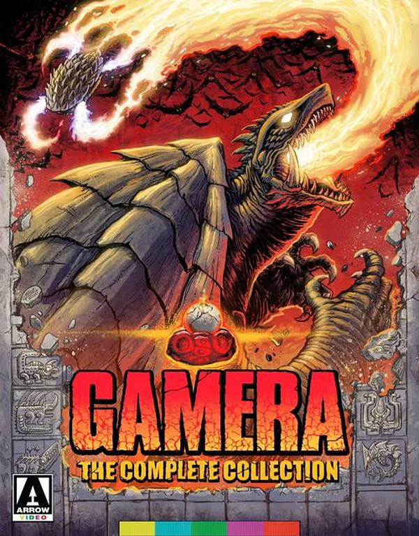 Gamera: The Complete Collection; Limited Edition Blu-Ray Boxset; Coming 8/18 (North America) and 8/17 (UK)