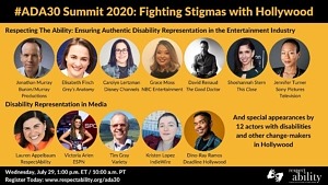 Cast of Hollywood Changemakers Fight Stigmas During Americans With Disabilities Act Celebration