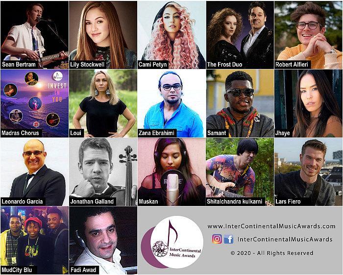2020 InterContinental Music Awards Winners Announced 