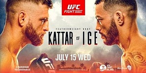 Action Continues on UFC Fight Island July 15 as Top Featherweight Contenders (#6) Calvin Kattar and (#10) Dan Ige Look to Make a Statement