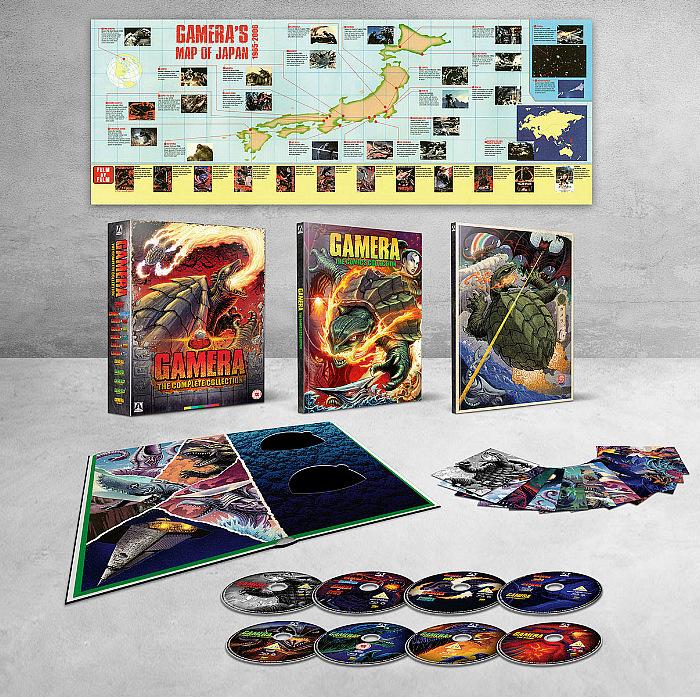 Gamera: The Complete Collection; Limited Edition Blu-Ray Boxset