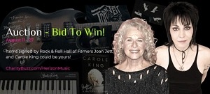 Joan Jett and Carole King Support Herizon Music Foundation’s Programs for Young Women In Music