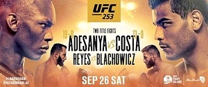 Fight of the Year Contender between (C) Israel Adesanya and (#2) Paulo Costa Headlines Return to UFC Fight Island