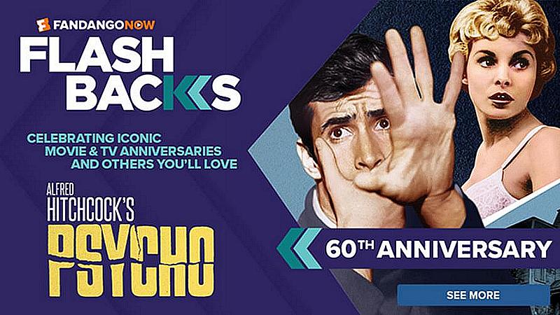 Remembering 60 Years of “Psycho” With 4k Sale on Hitchcock Thrillers on FandangoNOW and on Vudu