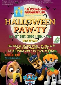 I’m Young And Empowered, Inc. to Host "Halloween PAW-TY" October 31, 2020