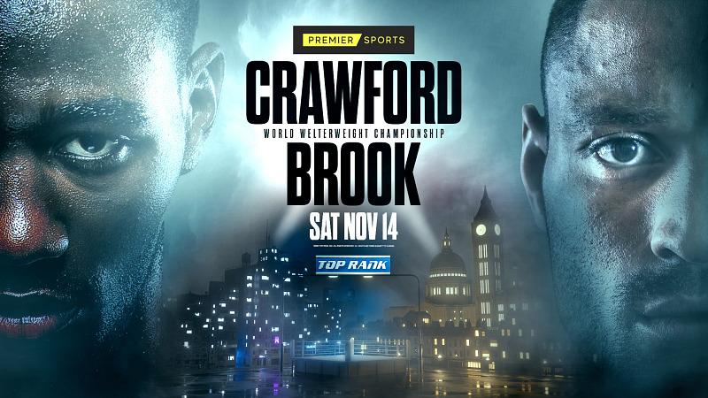 Terence Crawford-Kell Brook Welterweight World Title Showdown to Air Live and Exclusively on Premier Sports 1 in the UK