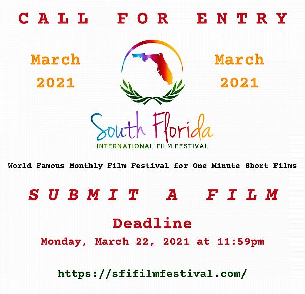 Call For Entries and Submissions - International Film Festival Now Accepting Movies & Scripts For Competition